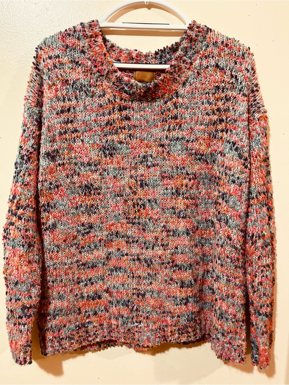 POL NWOT Sweater - Heathered - Cozy Soft Stretchy - M Oversized - Women’s